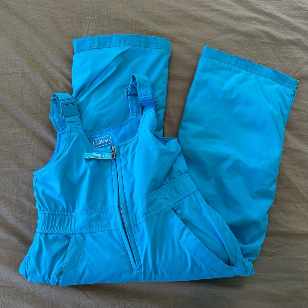 L.L. Bean Cold Buster kids Snow Bib